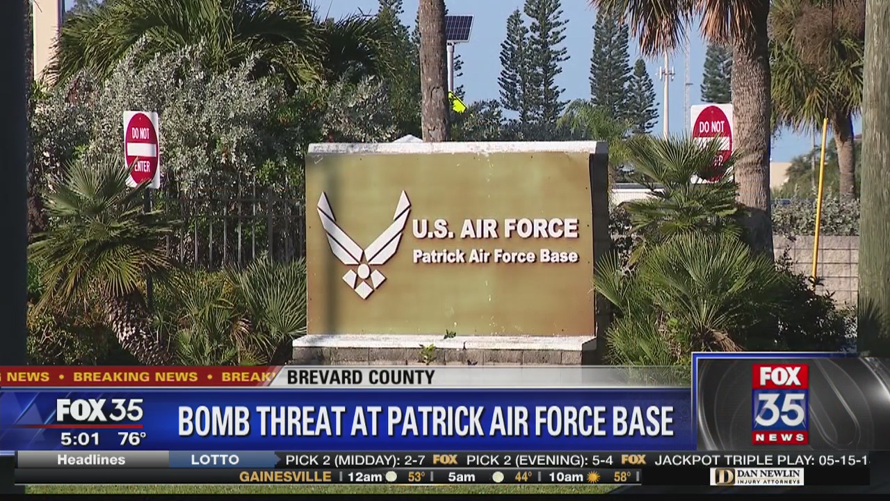 All clear given following bomb threat at Patrick AFB