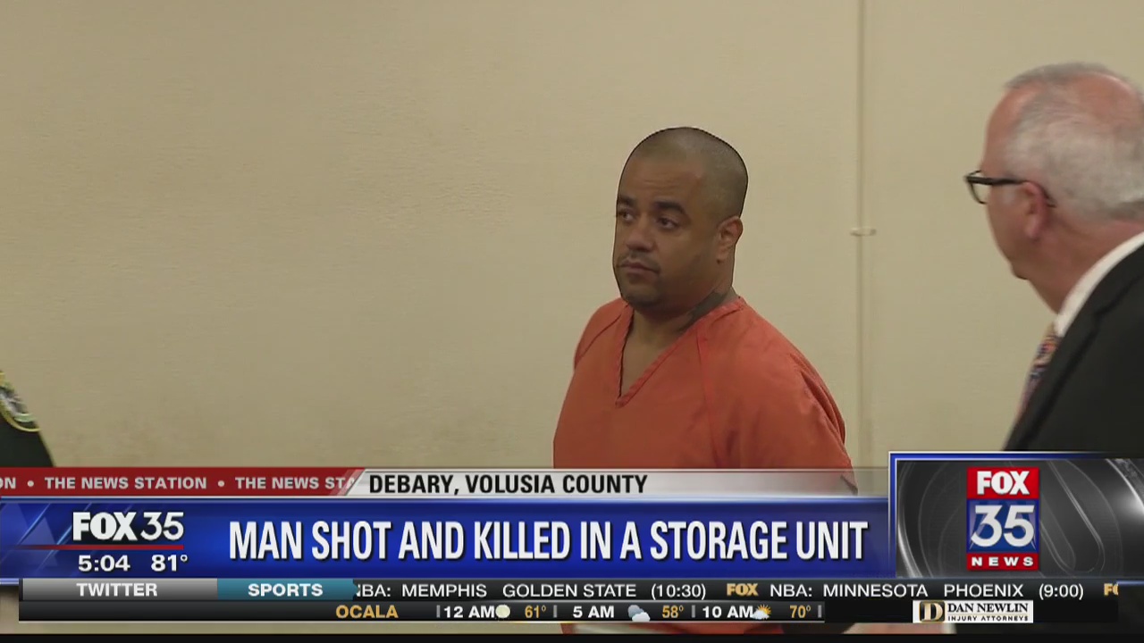 Man shot and killed in storage unit