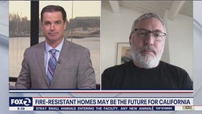 Fire-resistant architecture in California