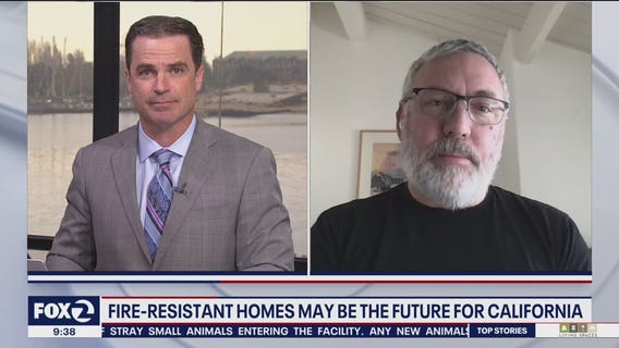 Fire-resistant architecture in California