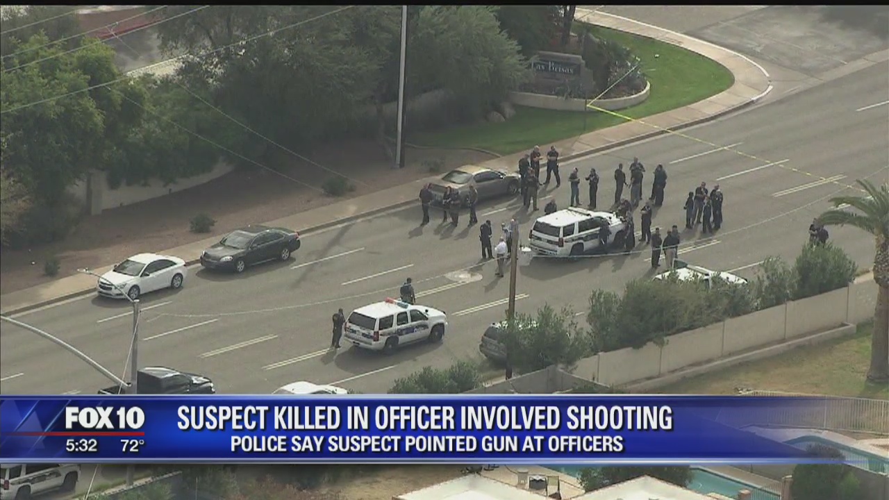 Home invasion suspect killed in officer involved shooting | FOX 10 Phoenix