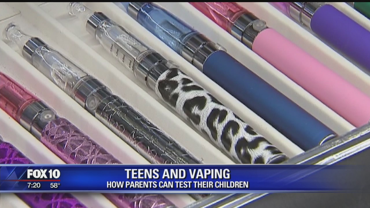 How parents can test their children for vaping
