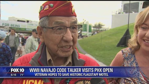 Navajo Code Talker hopes to save historic Flagstaff motel