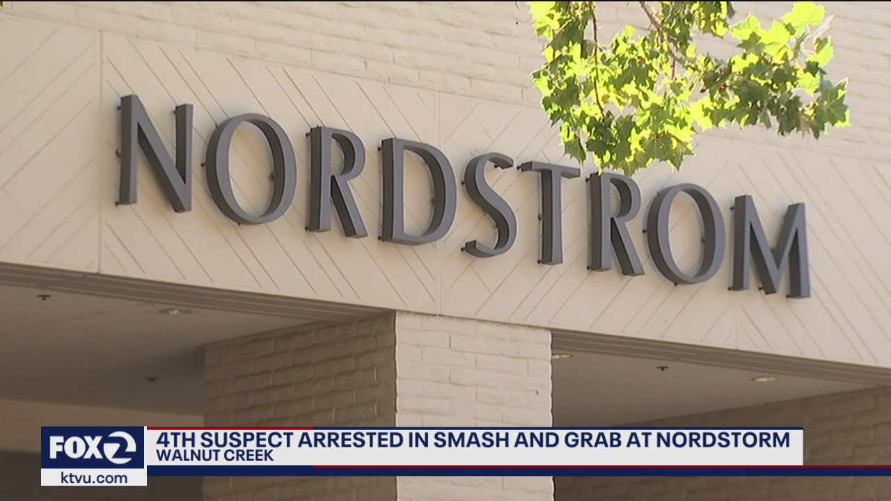 4th suspect arrested in smash and grab at Walnut Creek Nordstrom