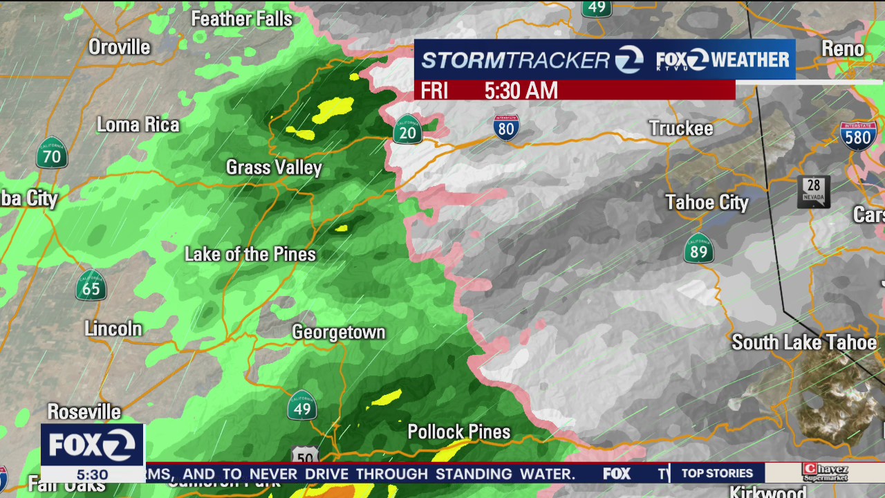 Rainy start, dry afternoon