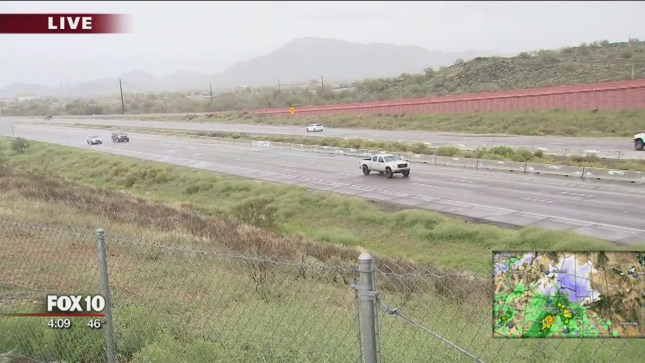 Winter storm brought rain, hail to Valley