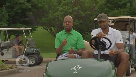 Quincy hits the golf course with former 76er Gerald Henderson