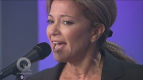 Former Miss America Suzette Charles performs on The Q