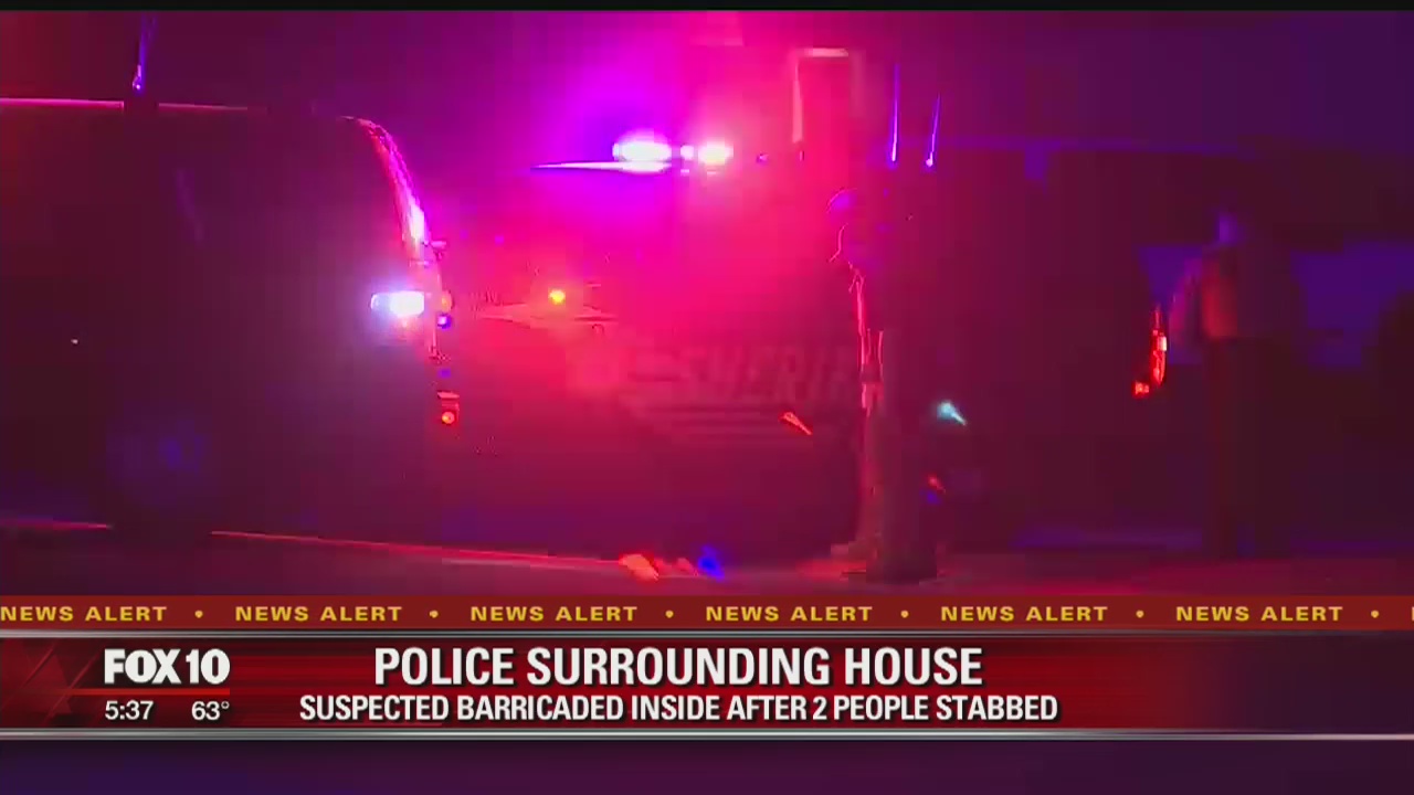 MCSO: Suspect in custody following double stabbing in Mesa | FOX 10 Phoenix