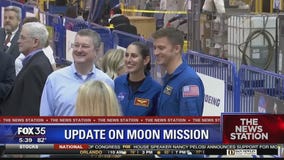 NASA unveils core stage of moon rocket