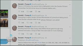 Trump slams senator on Twitter