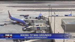 Travelers react as government bans MAX 8 jets