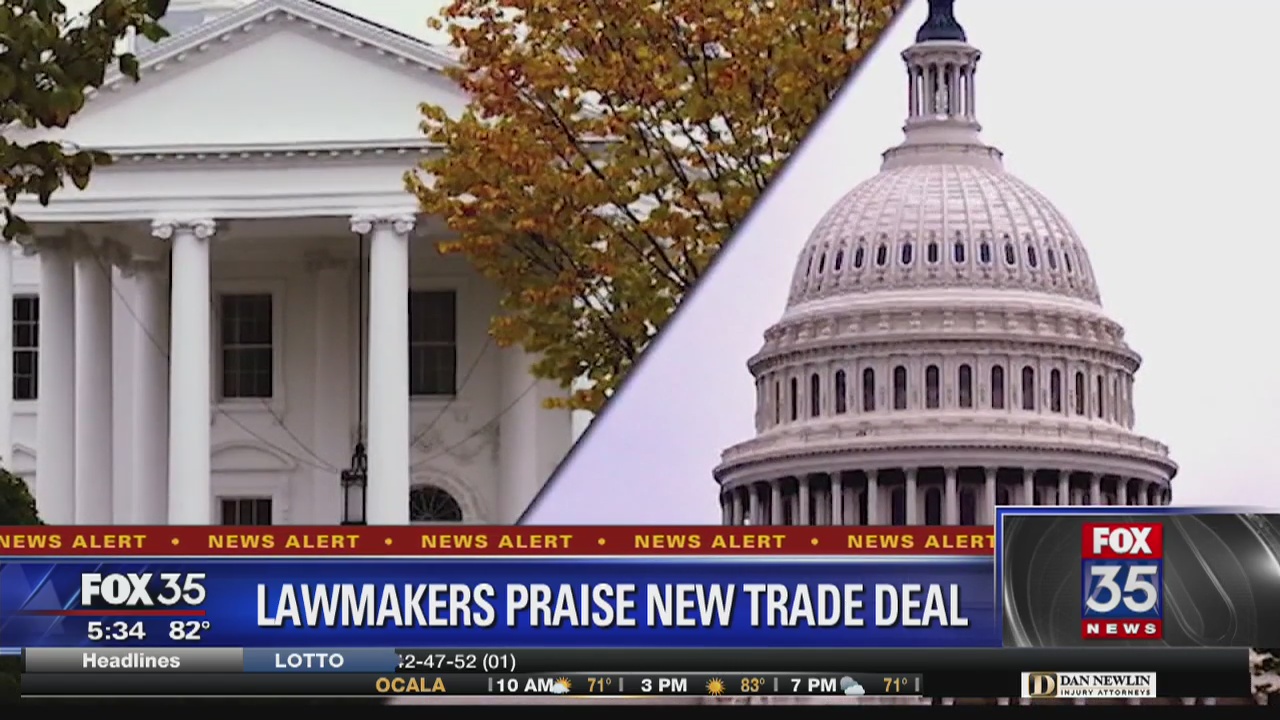 Lawmaker praise new trade deal