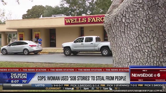 Police say Daytona Beach woman preyed on bank customers