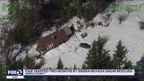 2 people and dog rescued after 2 months in snowed-in cabin