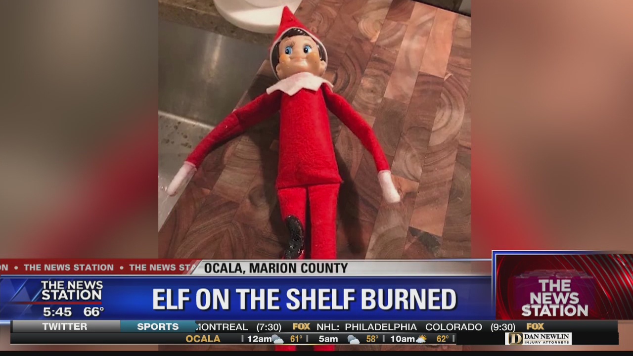 Ocala firefighters rescue Elf on the Shelf