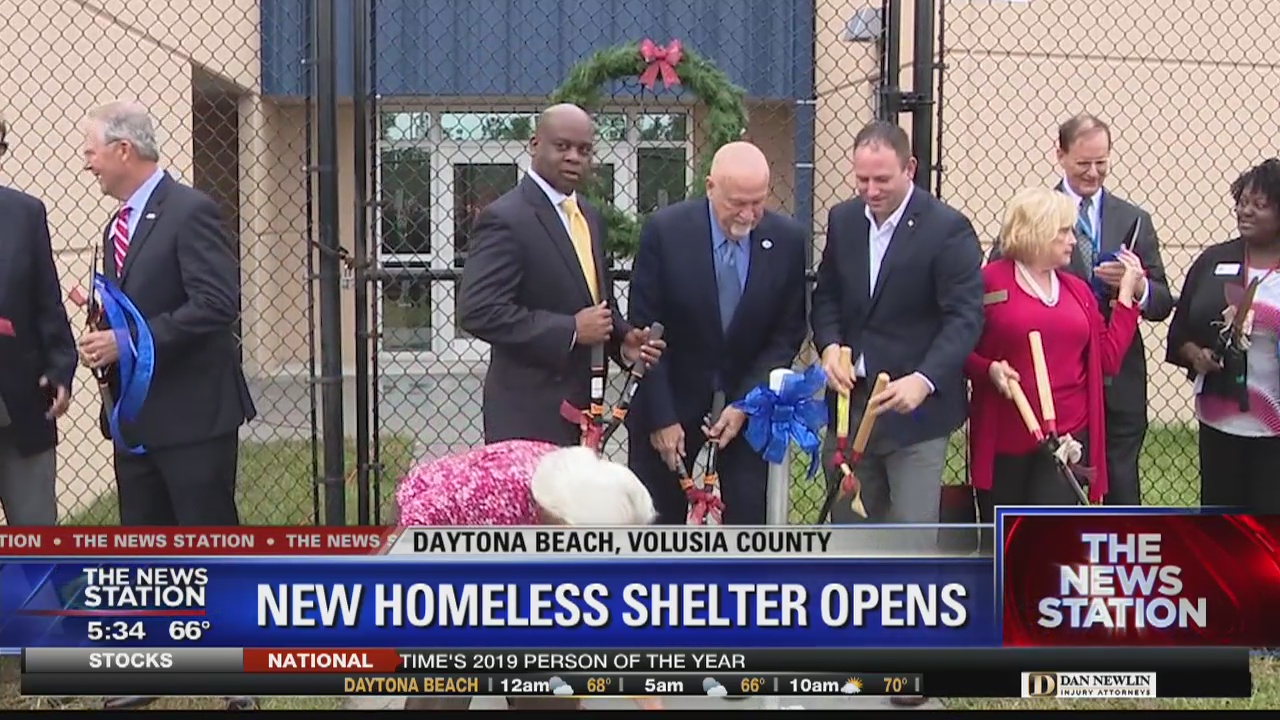 New homeless shelter opens in Daytona Beach