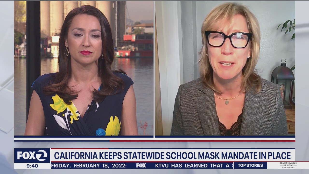 California keeps statewide school mask mandate in place | KTVU FOX 2