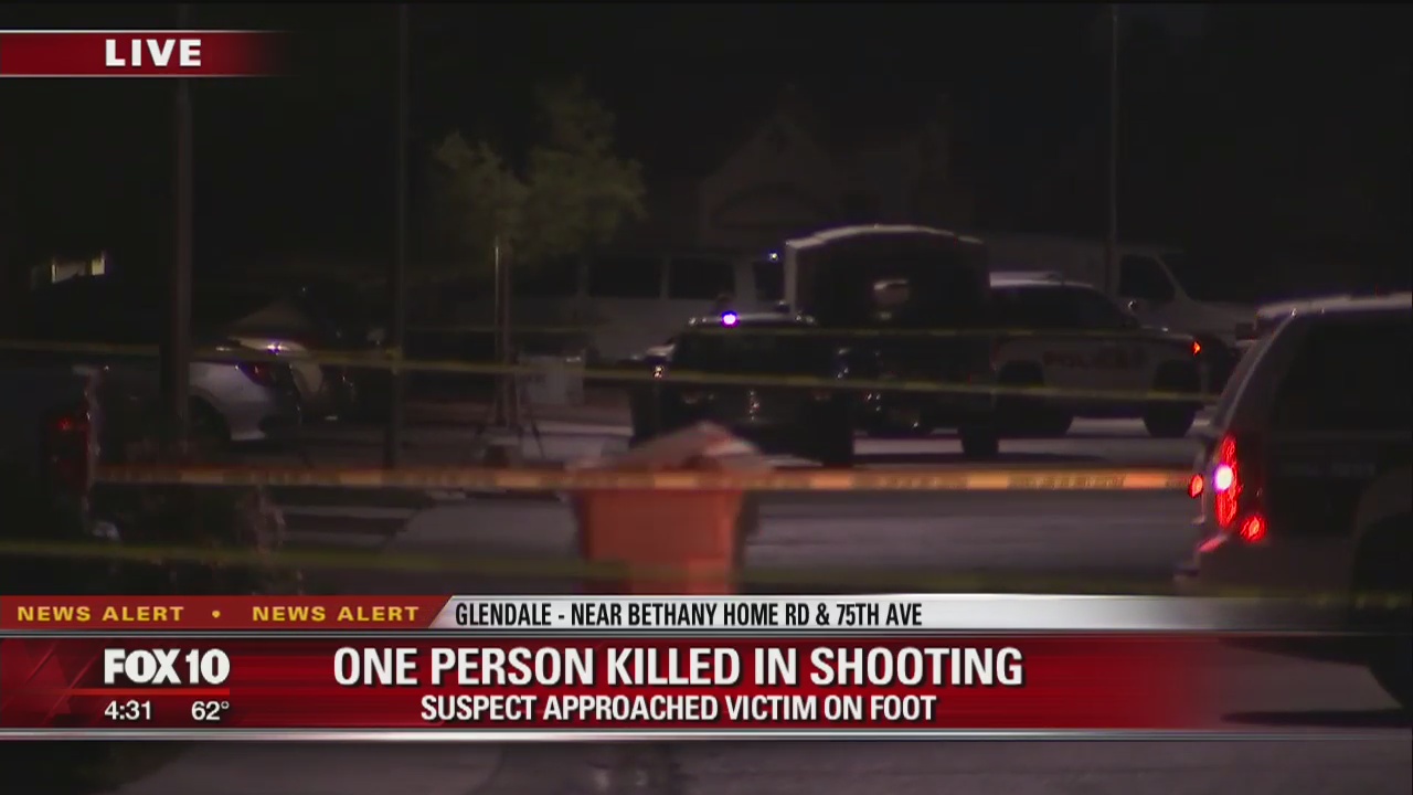 Suspect sought after man shot, killed in Glendale | FOX 10 Phoenix