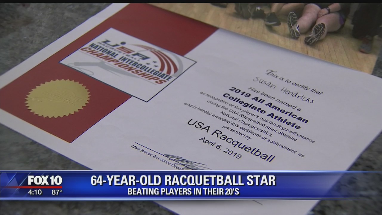 64-year-old ASU racquetball player earns All-American honors