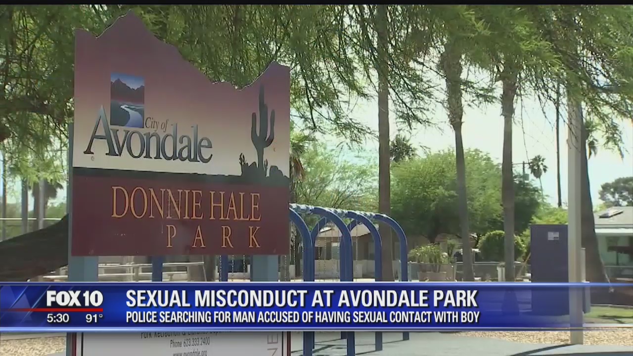 Avondale PD searches for sex misconduct suspect