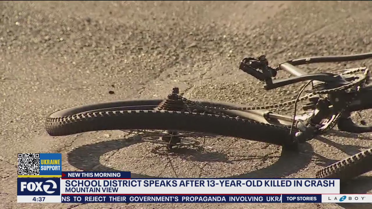 13-year-old Mountain View cyclist killed in crash with truck | KTVU FOX 2
