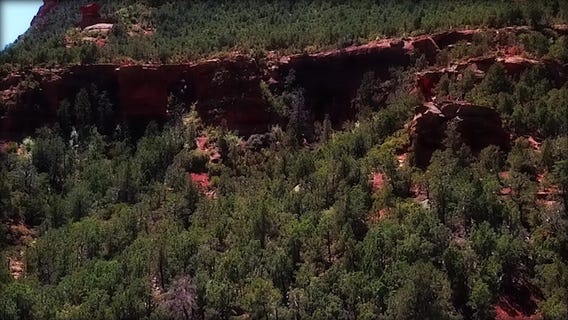 Drone Zone: Devil's Bridge in Sedona