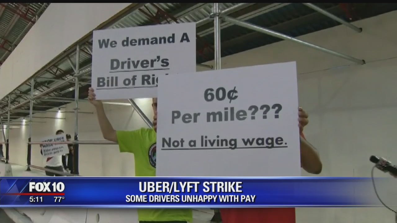 Uber and Lyft drivers go on strike nationwide; Valley sees little ...