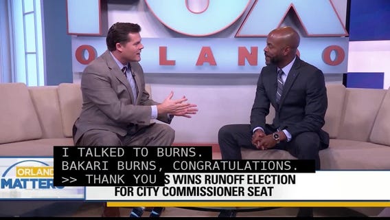 City Commissioner Bakari Burns