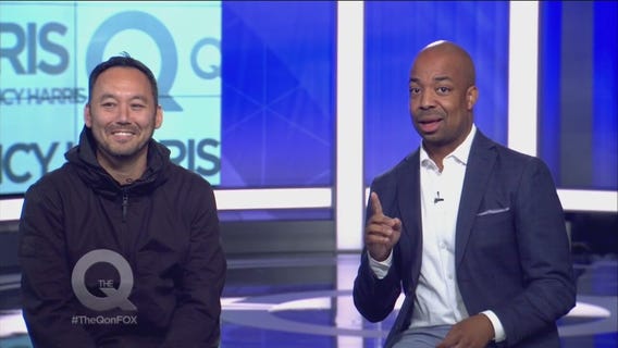 Steve Byrne in studio with The Q!