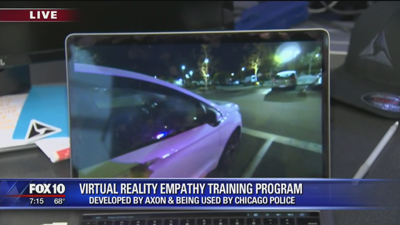 Virtual reality empathy training program
