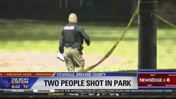Two people shot at Titusville park