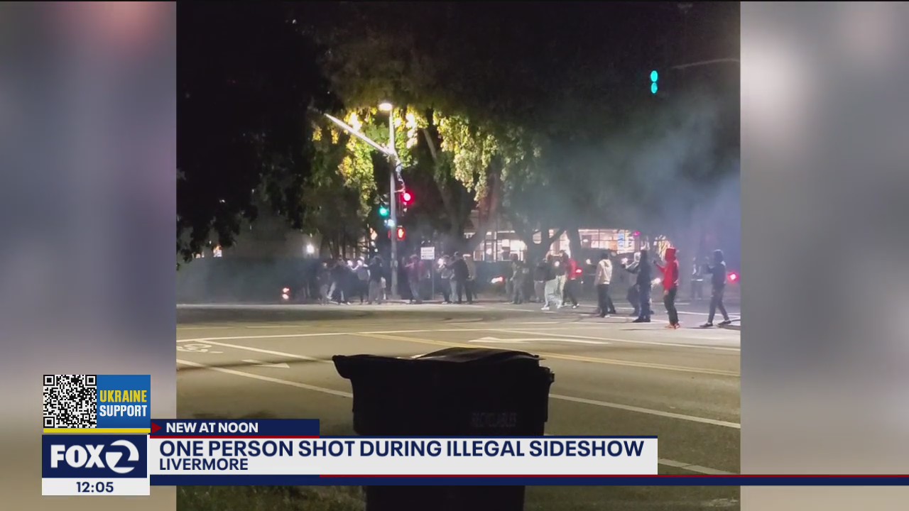 One person shot during Livermore sideshow