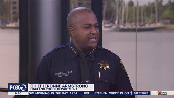 Oakland police chief Leronne Armstrong addressing issues of violence in the city