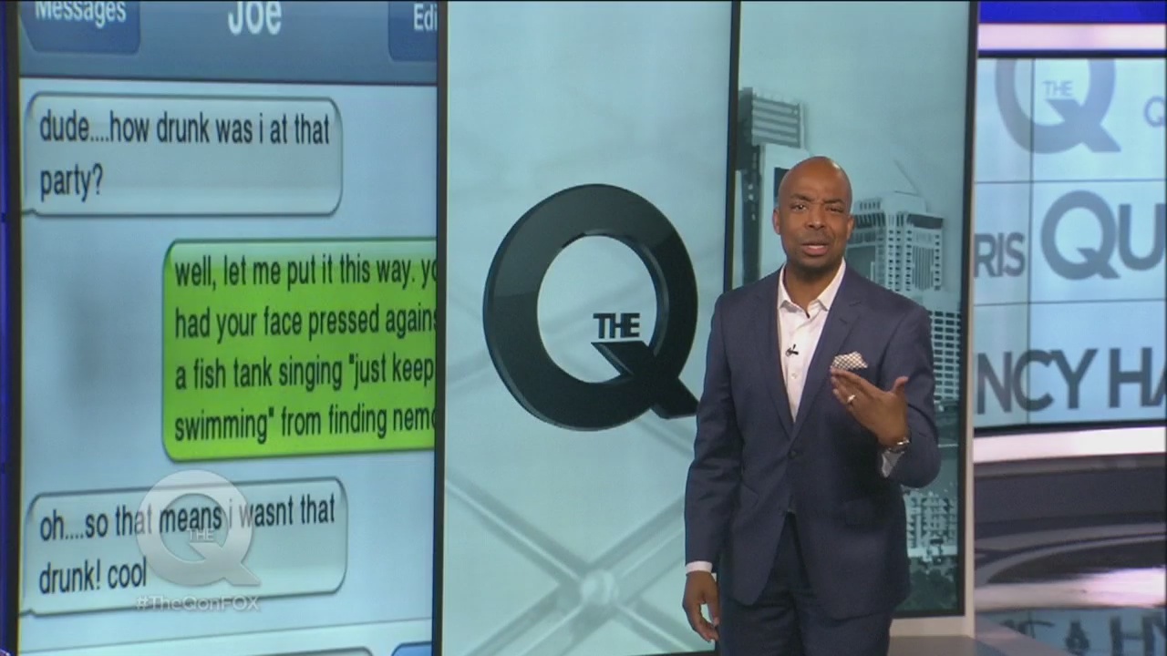 Q reads through some amazing drunk texts