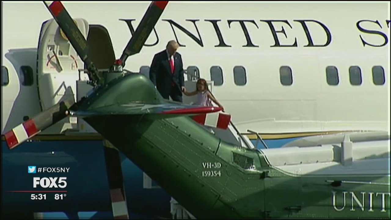 Security for Trump in New Jersey