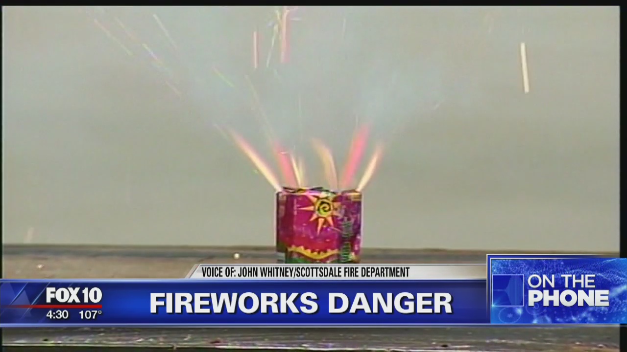 Fire official talks about fireworks dangers