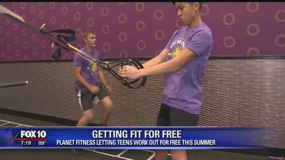 Community Cares: Teens workout free at Planet Fitness this summer