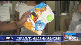 Free backpacks and school supplies