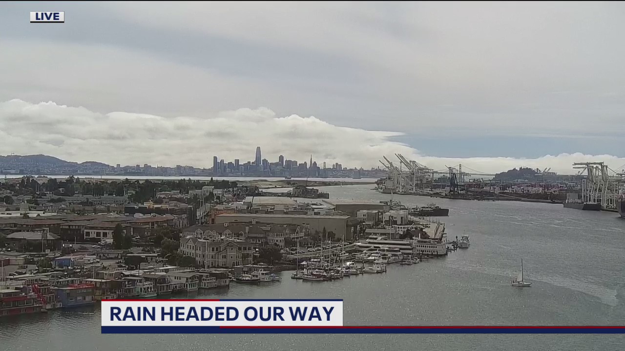 Rare June rainstorm headed to Bay Area