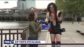 Meet Eli Lucas, Petaluma's Rollerskating Disco Man