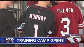 Fans excited for Arizona Cardinals first training camp practice of the season