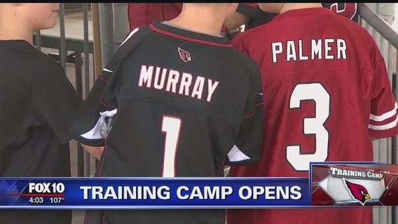 Fans excited for Arizona Cardinals first training camp practice of the season