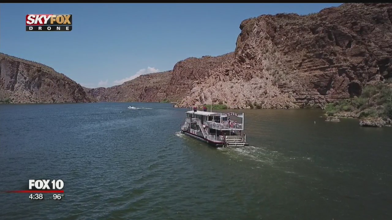 Drone Zone: Canyon Lake by boat