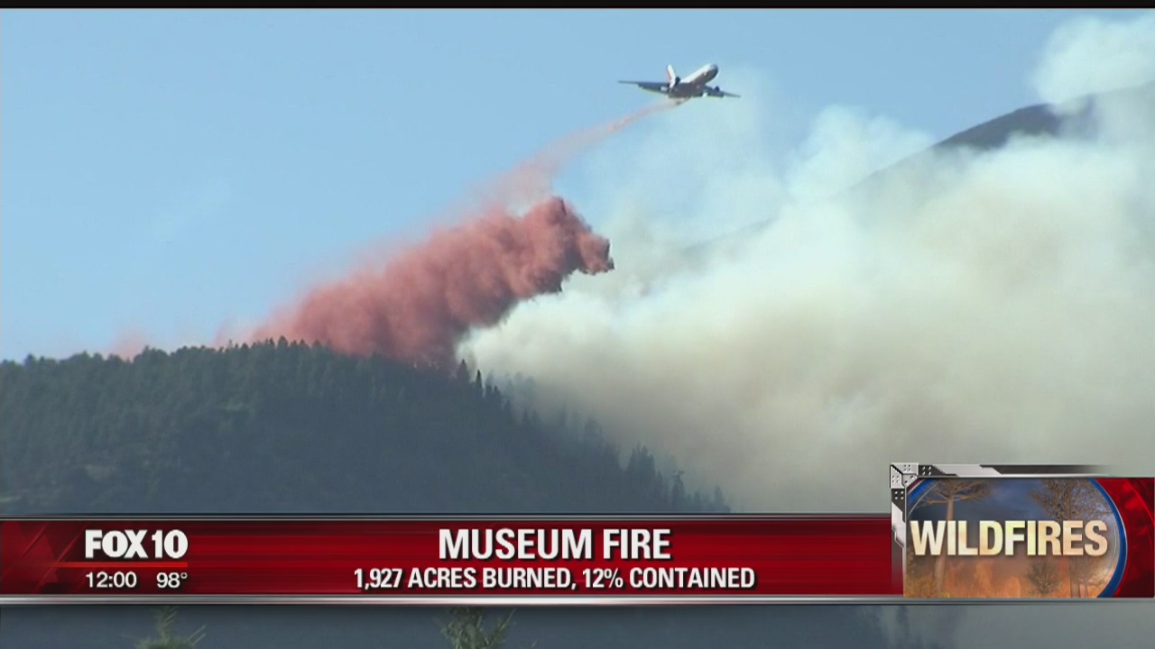 Museum Fire continues to burn north of Flagstaff; emergency declared