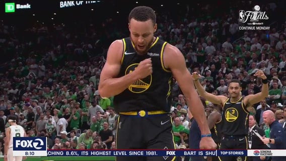 Steph Curry leads Warriors to tie 2-2