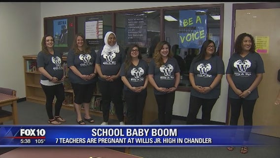 7 teachers pregnant at Chandler school