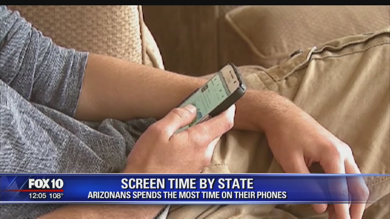 Nationwide study shows Arizonans spend most time on their phones