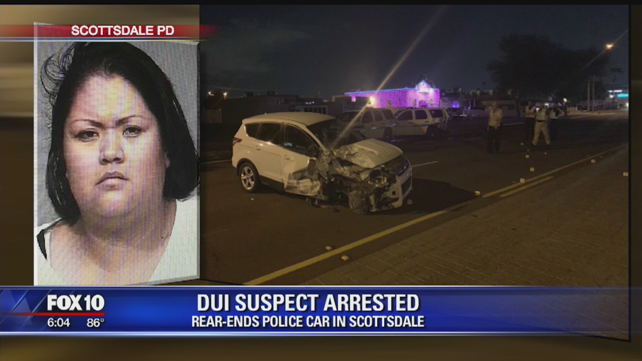 Woman accused of extreme DUI, endangerment after crashing into police SUV