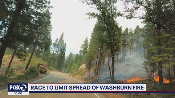 Yosemite's sequoias, town of Wawona jeopardized by fire